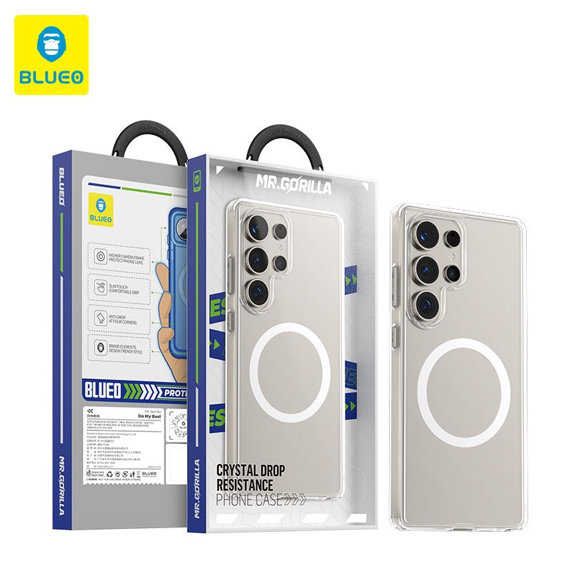 Blueo crystal clear case for Samsung Galaxy S26 Ultra