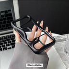 Protective Apple iPhone Back Cover - Serpente Carved Silicone iPhone Case - Style 6