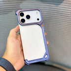Protective Apple iPhone Back Cover - ShowCase Metal Bumper Stand iPhone 17 Pro Max Case