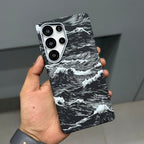 FREE AIR CARBON WAVE - BLACK ( No. 3119 ) Mobile Case by CoverMeUp