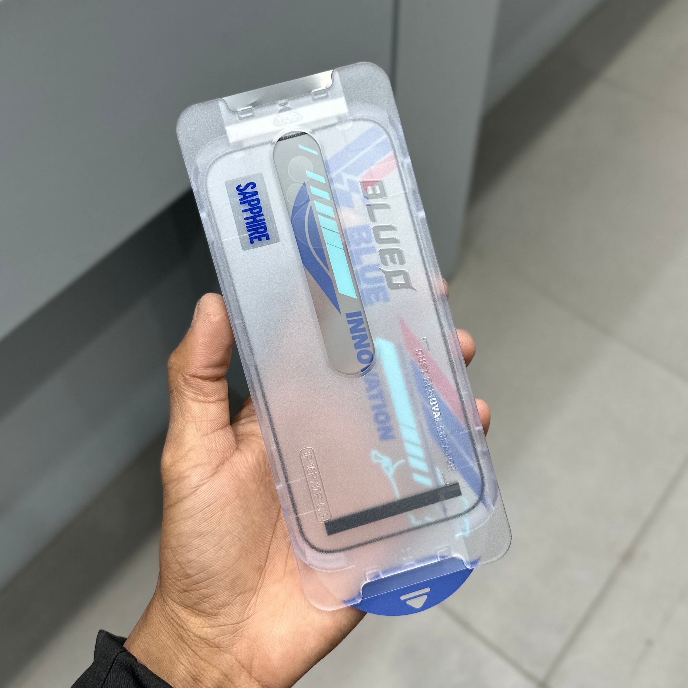 BLUEO SAPPHIRE GLASS ( No. 3235 ) Mobile Case by CoverMeUp - Style 2