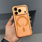 NYJ STEEL ARMOR MAGSAFE CASE - ORANGE ( No. 2967 ) Mobile Case by CoverMeUp