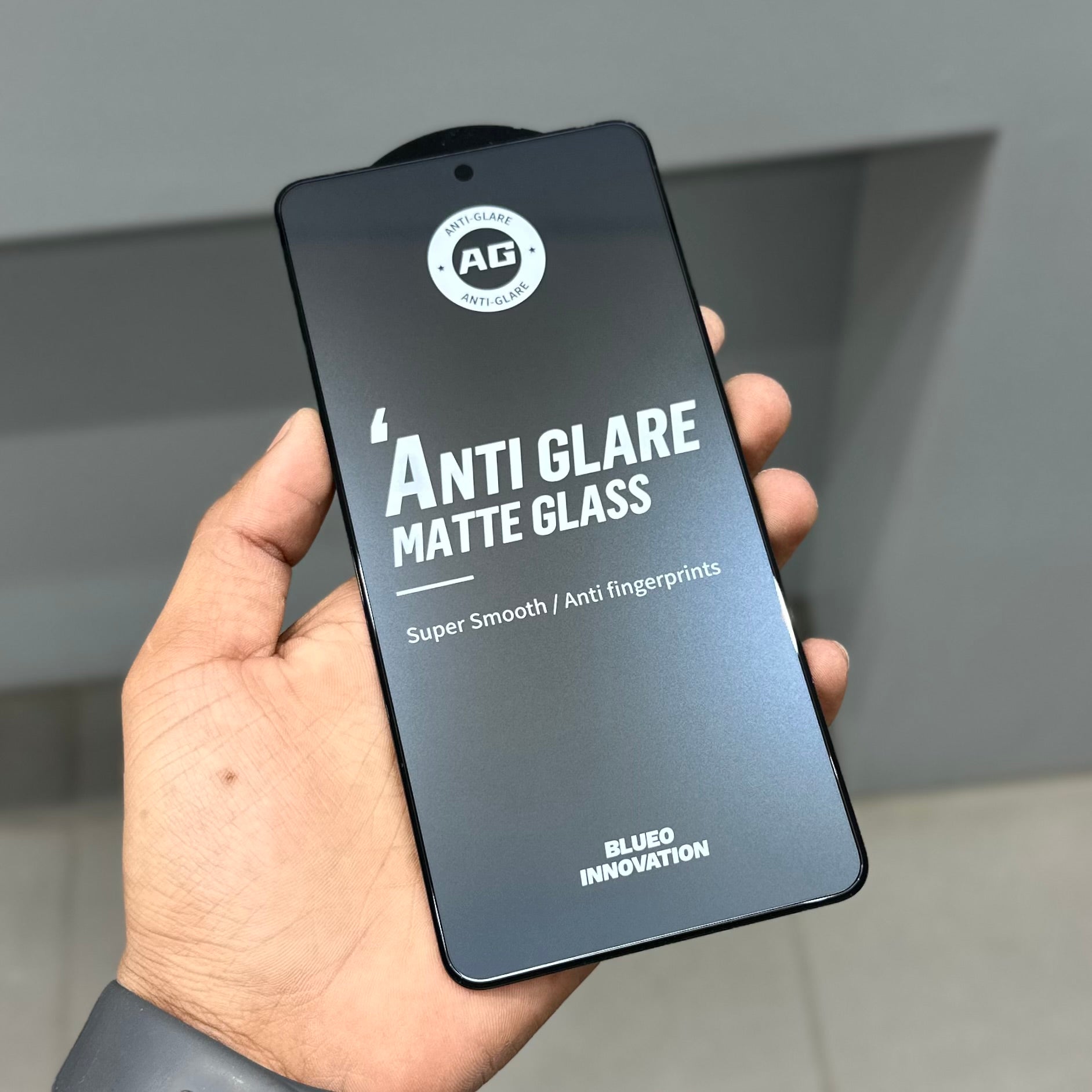 BLUEO AG MATT GLASS - ANDROID ( No. 3070 ) Mobile Case by CoverMeUp - Style 2