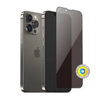 Protective Apple iPhone Back Cover - BLUEO Privacy Matte Series Tempered Glass for iPhone