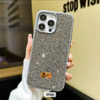 Protective Apple iPhone Back Cover - GlamAura Bling iPhone Case - Style 9