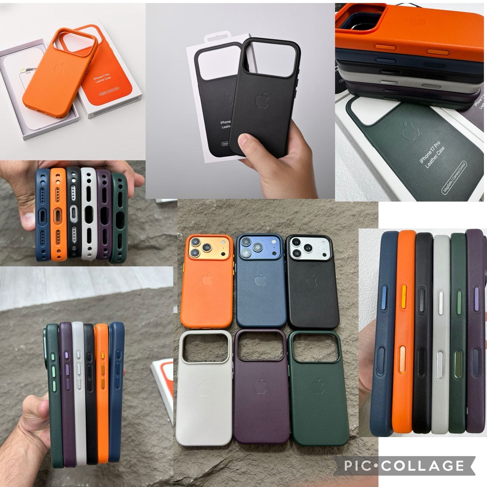 High quality Apple leather case for 17 Series