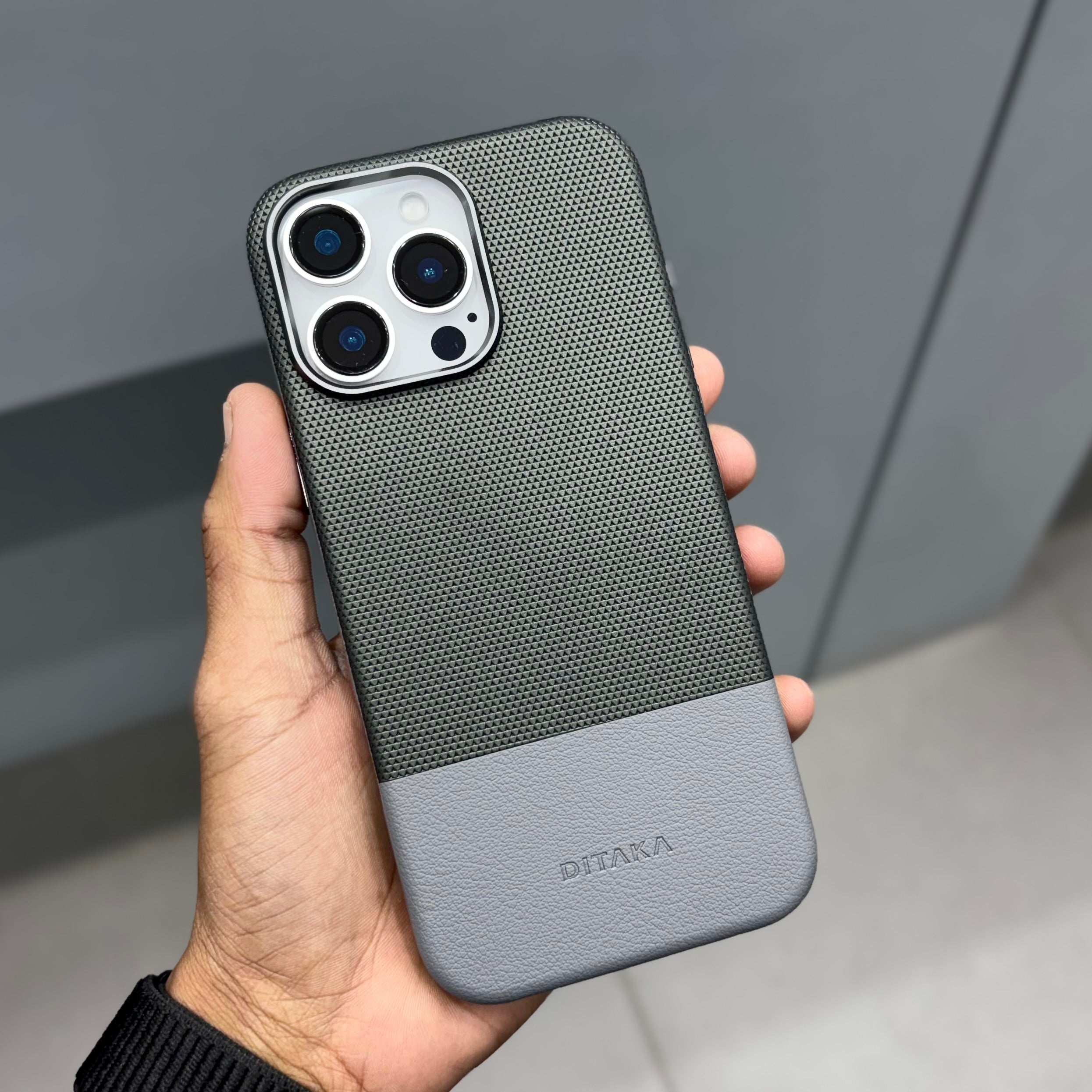 DITAKA 2 Col Case - Dark Grey ( No. 2247 ) Mobile Case by CoverMeUp