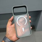 NY E CLASS FROSTED MAGSAFE CASE - GREY ( No. 3829 )