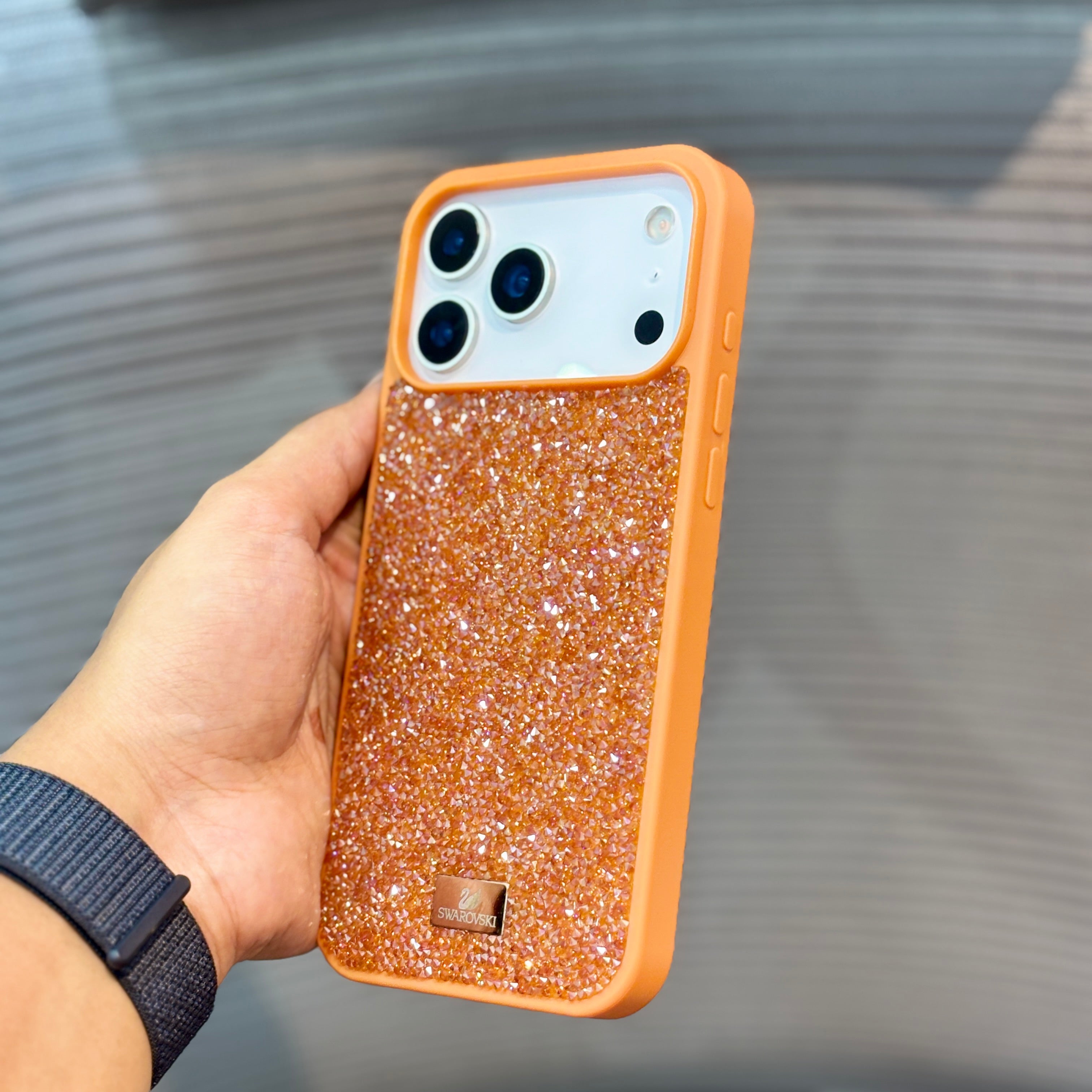 Protective Apple iPhone Back Cover - GleamLuxe Bling iPhone 17 Case - Style 3