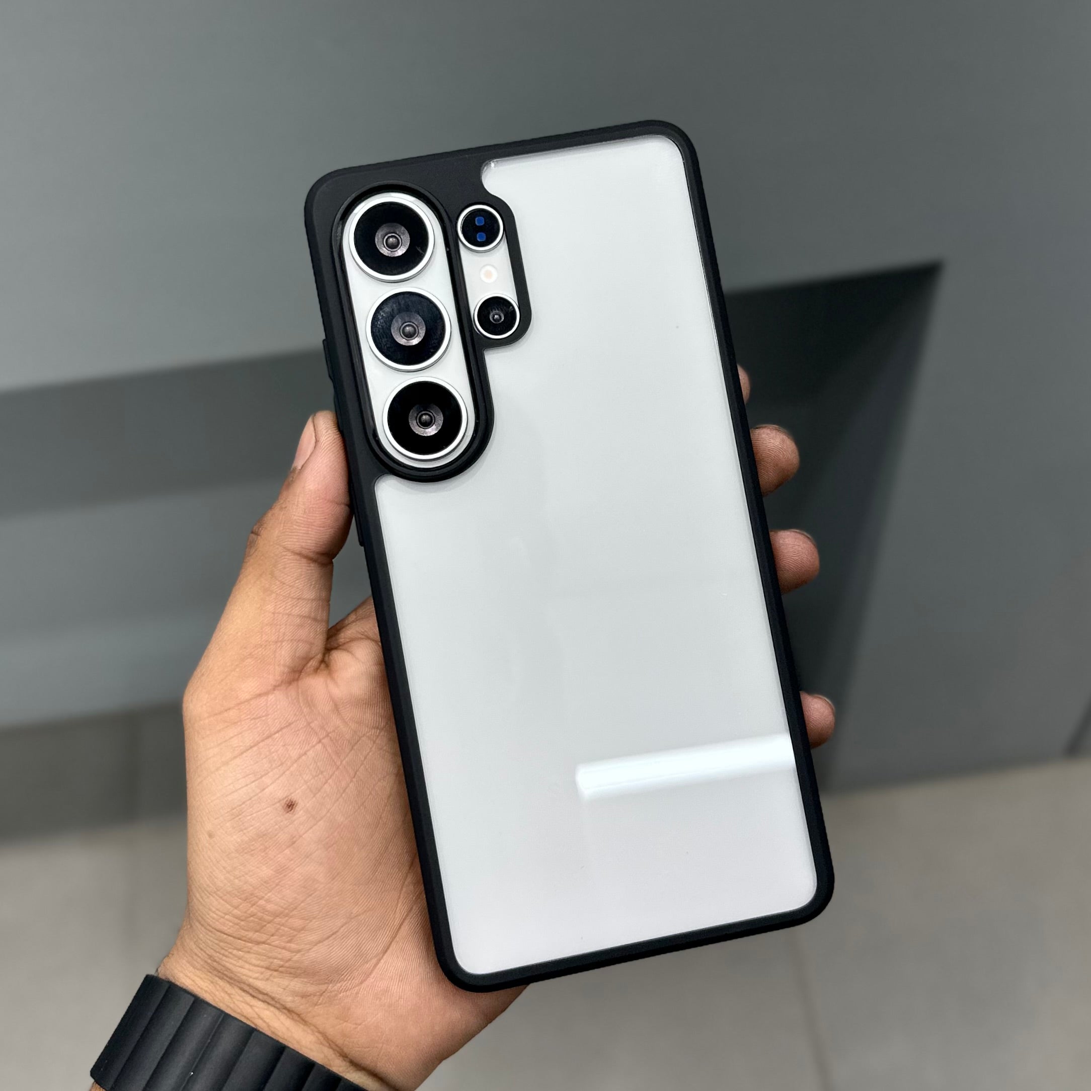 BLACK FRAME CRYSTAL CASE - SAMSUNG ( No. 2965 )