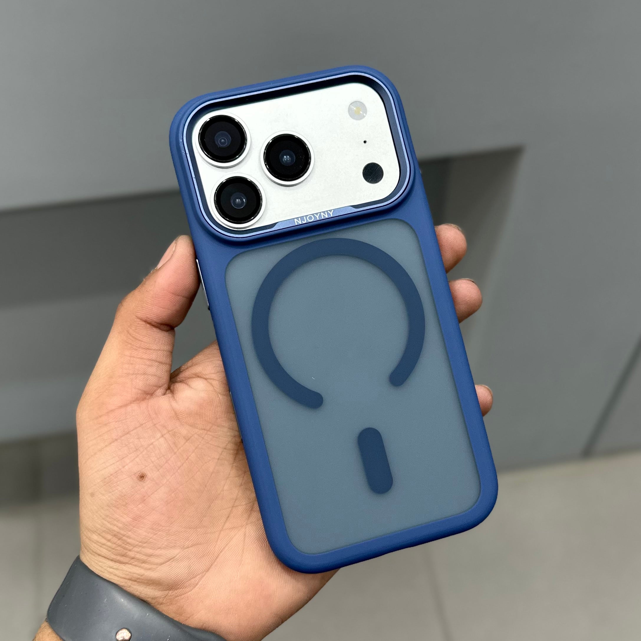 NY FROST NOP CASE - BLUE ( No. 3054 ) Mobile Case by CoverMeUp