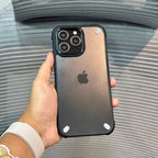 Protective Apple iPhone Back Cover - GripShield Clear iPhone Case - Style 4