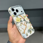 One GIF Floral Empress Edition MagSafe Case for iPhone 18 Series - grey