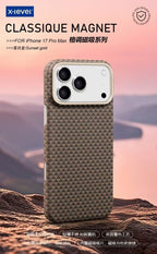 X level Classique Ultra Slim Carbon Magsafe Case for iPhone 17/18 Pro & Pro Max Series