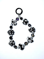 Durable Phone Charm with Beads and Nylon Cord Mobile Case by CoverMeUp - Style 4