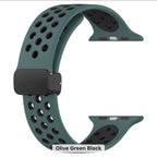 Silicone Magnetic Apple Watch Strap