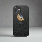 Space Explorer: Lovely Black Mobile Case by CoverMeUp - Style 4