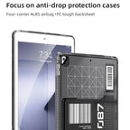 Mutural Series iPad Case with Holder For iPad & iPad Pro Mobile Case by CoverMeUp - Style 9