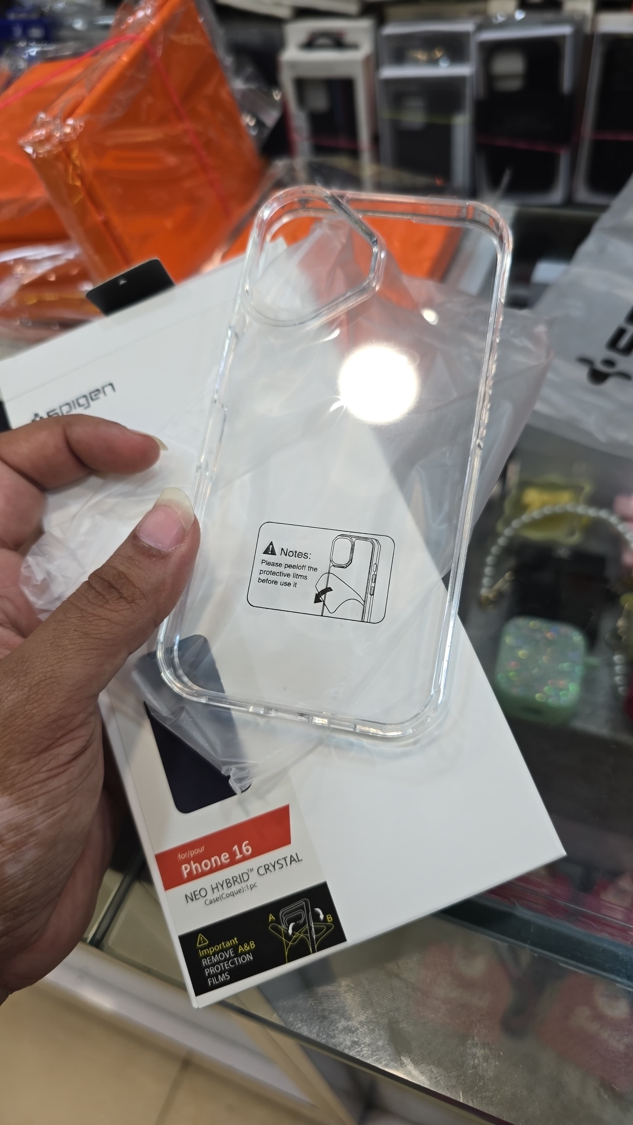 High Quality Transparent Non-Yellow Case for iPhone 16