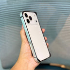 Protective Apple iPhone Back Cover - FortiCore Metal Bumper iPhone 17 Case - Style 2