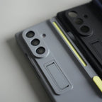 Front Glass Protection Case With PushUP S Pen Holder for Samsung Galaxy Z Fold 8 Ultra