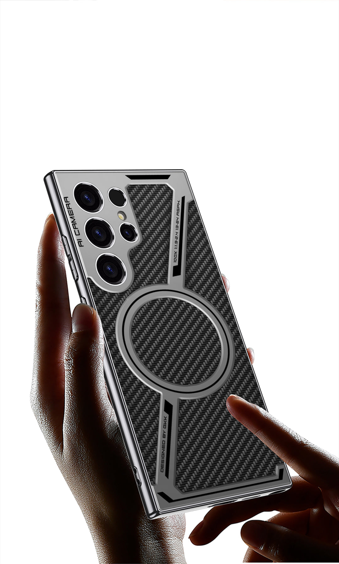 Samsung Galaxy S25 Ultra MagSafe Luxe Armor Case Mobile Case by CoverMeUp - Style 9