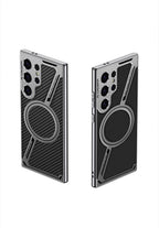 Samsung Galaxy S25 Ultra MagSafe Luxe Armor Case Mobile Case by CoverMeUp - Style 12
