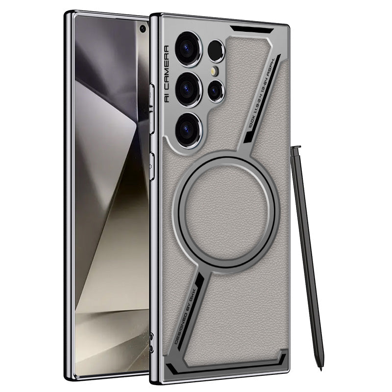 Samsung Galaxy S25 Ultra MagSafe Luxe Armor Case Mobile Case by CoverMeUp - Style 3