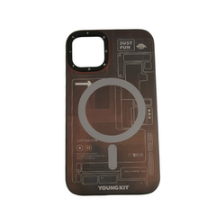 Futuristic Circuit Magnetic and anti-Impact Case compatible with iPhone