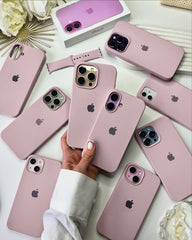 Liquid Silicon iPhone Case - Dusty Rose