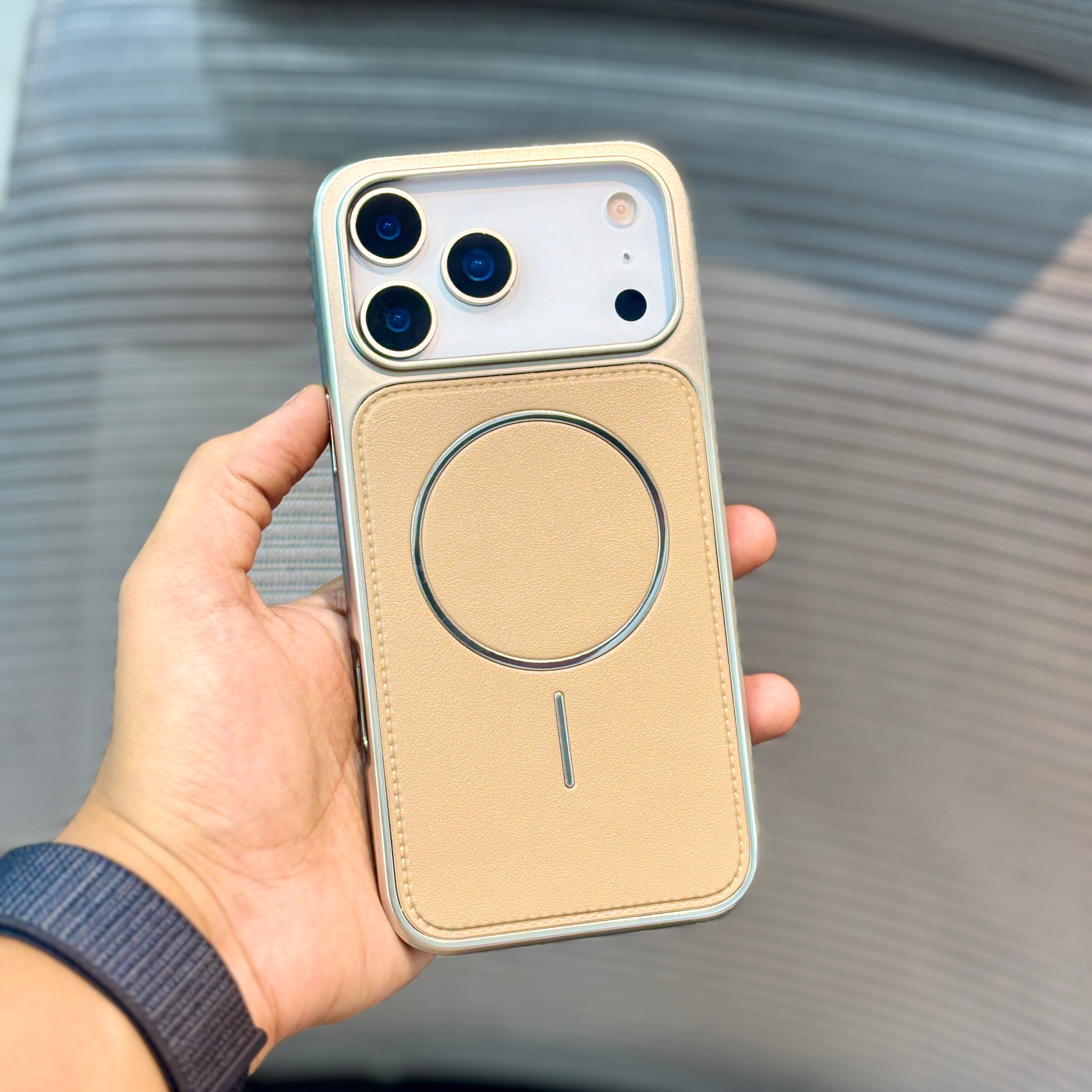 Protective Apple iPhone Back Cover - GrainMag MagSafe iPhone 16 Series Case - Style 5