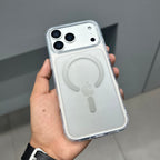 MAG RING CLEAR CASE WITH MAGSAFE - SHADE BLACK ( No. 2731 ) Mobile Case by CoverMeUp
