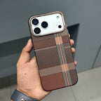 LUXO BROWN CHECK 3.0 WITH MAGSAFE CASE ( No. 2680 ) Mobile Case by CoverMeUp - Style 2