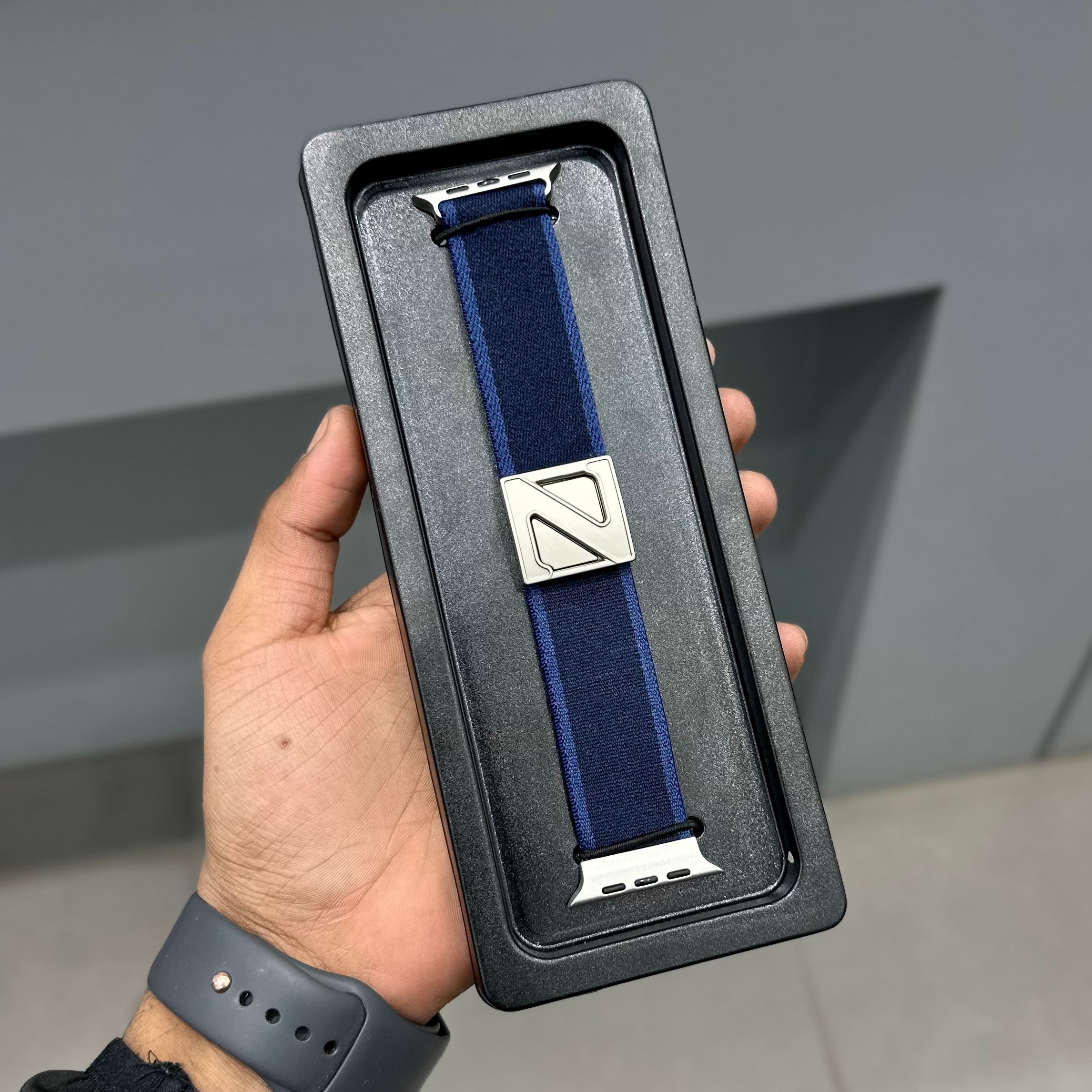 N LOCK STRAP - BLUE ( No. 3090 ) Mobile Case by CoverMeUp
