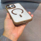 Protective Apple iPhone Back Cover - VeilGrid MagSafe iPhone Case - Style 14