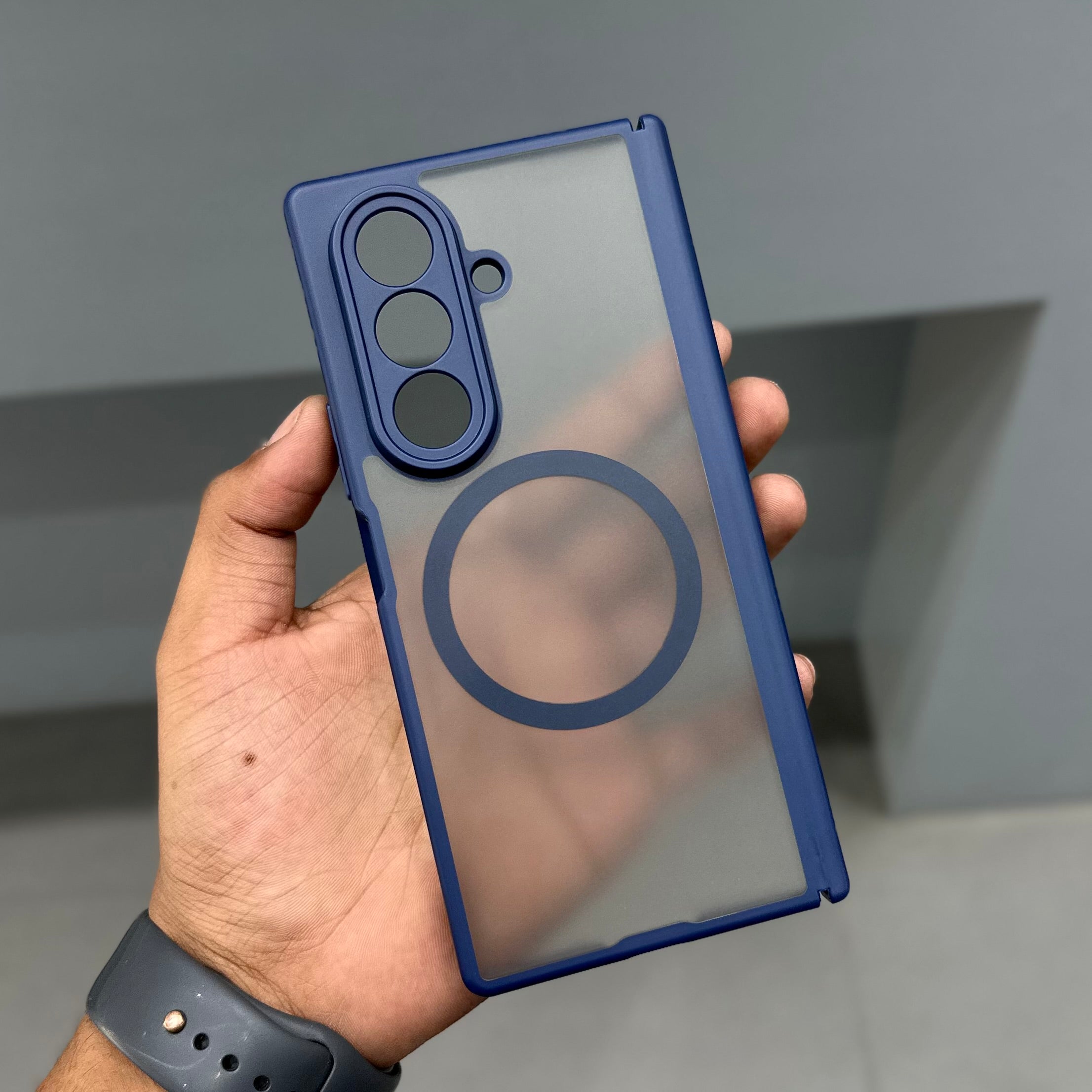 WUTAX MATT CASE - BLUE ( No. 3403 ) Mobile Case by CoverMeUp