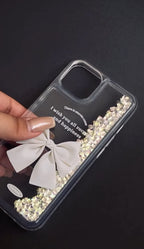 Protective Apple iPhone Back Cover - Liquid Glitter High Quality Case for iPhone - Style 3