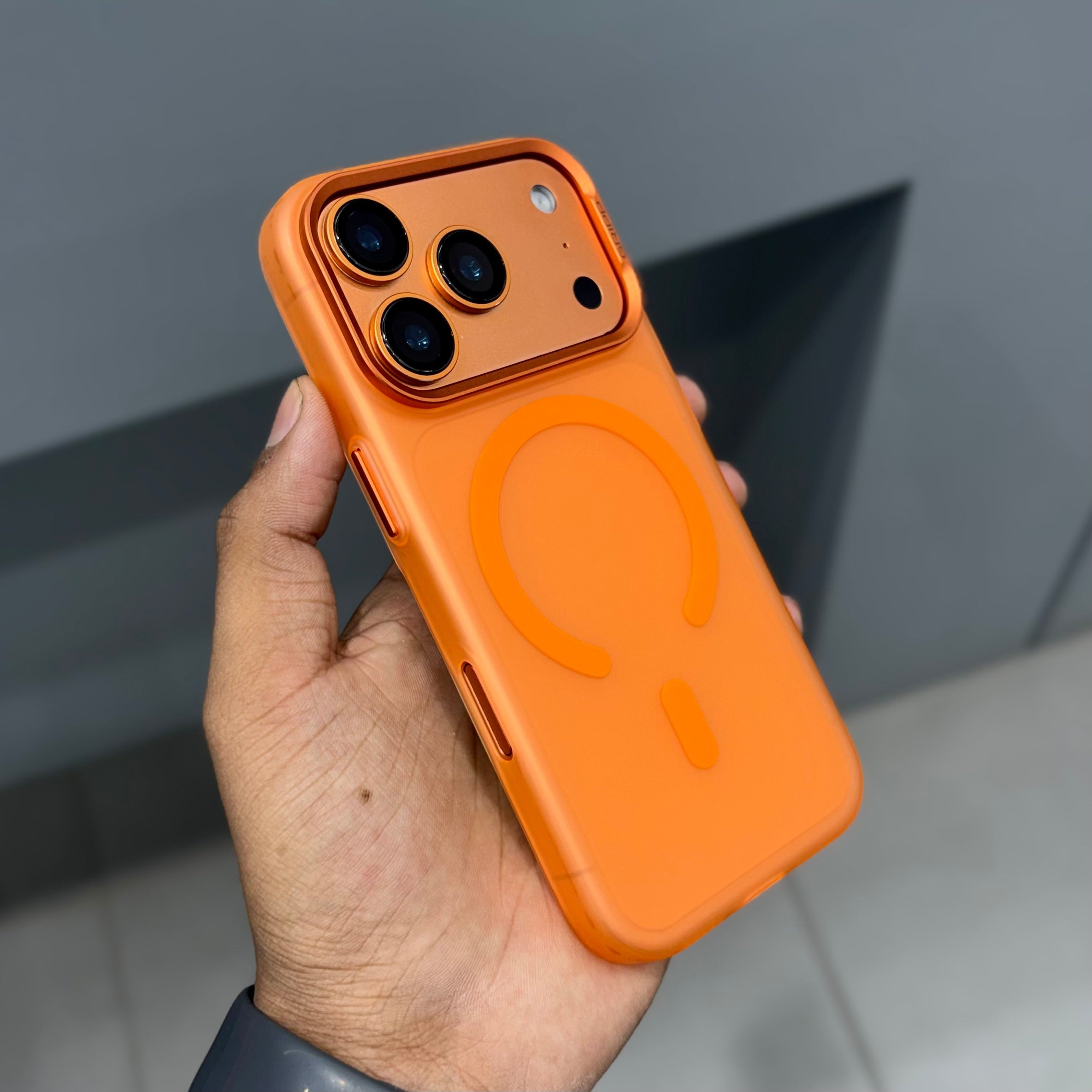 GLAM MAGSAFE - ORANGE ( No. 2362 ) g1 Mobile Case by CoverMeUp - Style 2