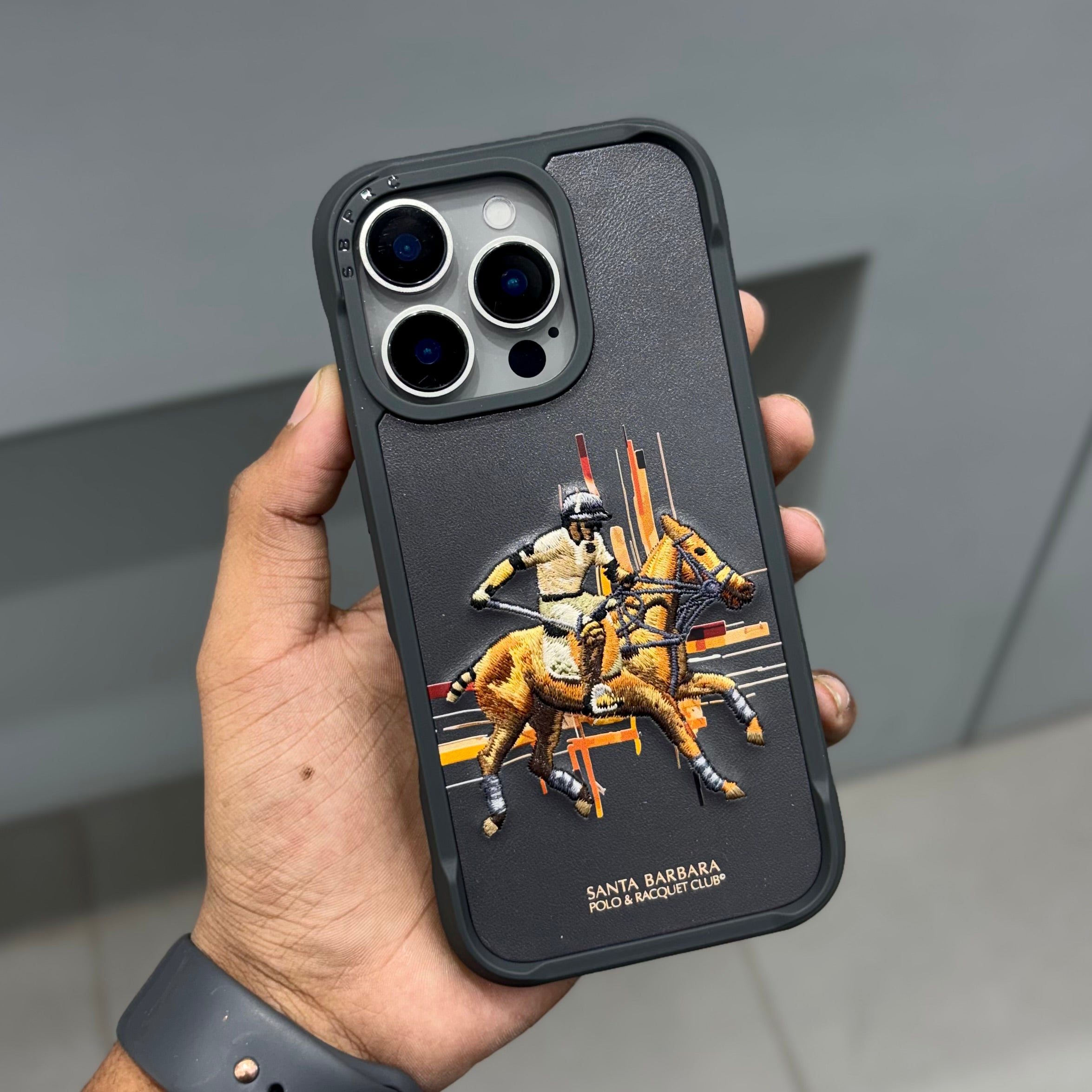 SANTA BARBARA CEDRIC - Dark Grey ( No. 2302 ) Mobile Case by CoverMeUp