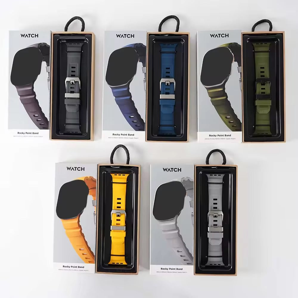 FlexCore Silicone Apple Watch Band
