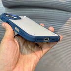 Protective Apple iPhone Back Cover - GripShield Clear iPhone Case - Style 18