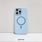 Protective Apple iPhone Back Cover - Silque MagSafe Silicone iPhone Case - Style 6