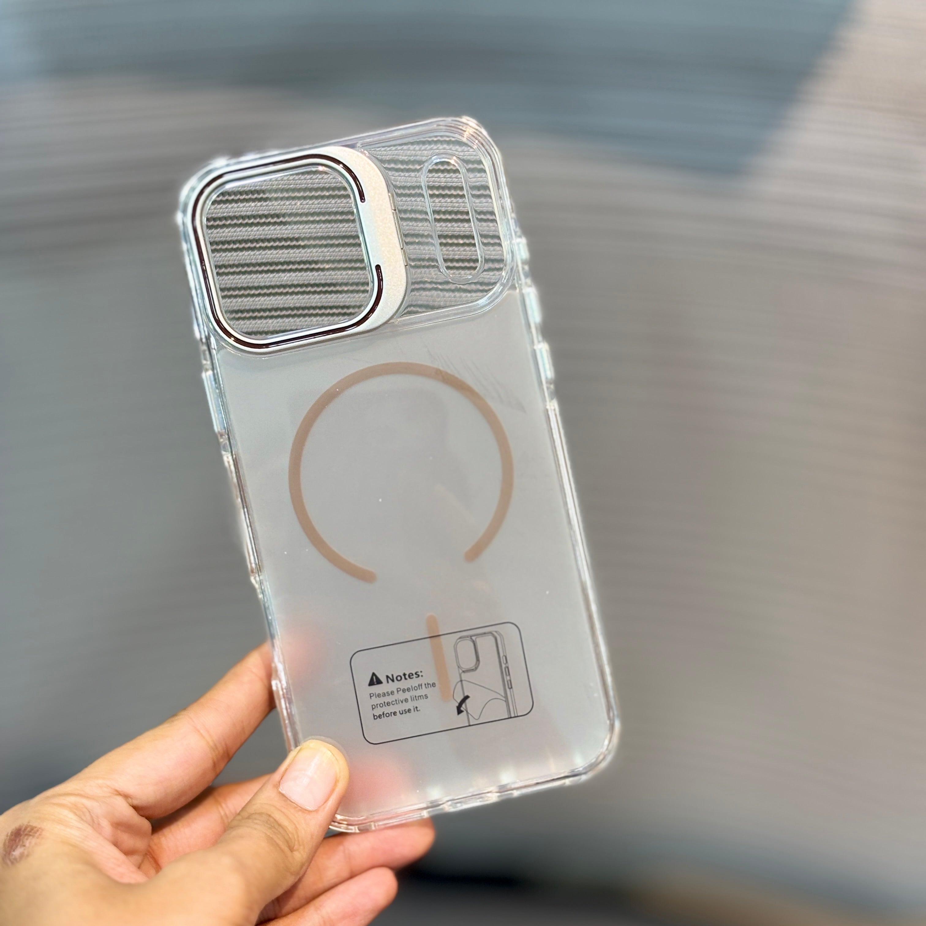 Protective Apple iPhone Back Cover - FrostStand MagSafe iPhone 16 Series Case - Style 5