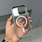 AURA METAL CAMO CASE MAGSAFE - GREY ( No. 2807 ) Mobile Case by CoverMeUp - Style 3