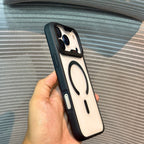 Protective Apple iPhone Back Cover - VeilGrid MagSafe iPhone Case - Style 7
