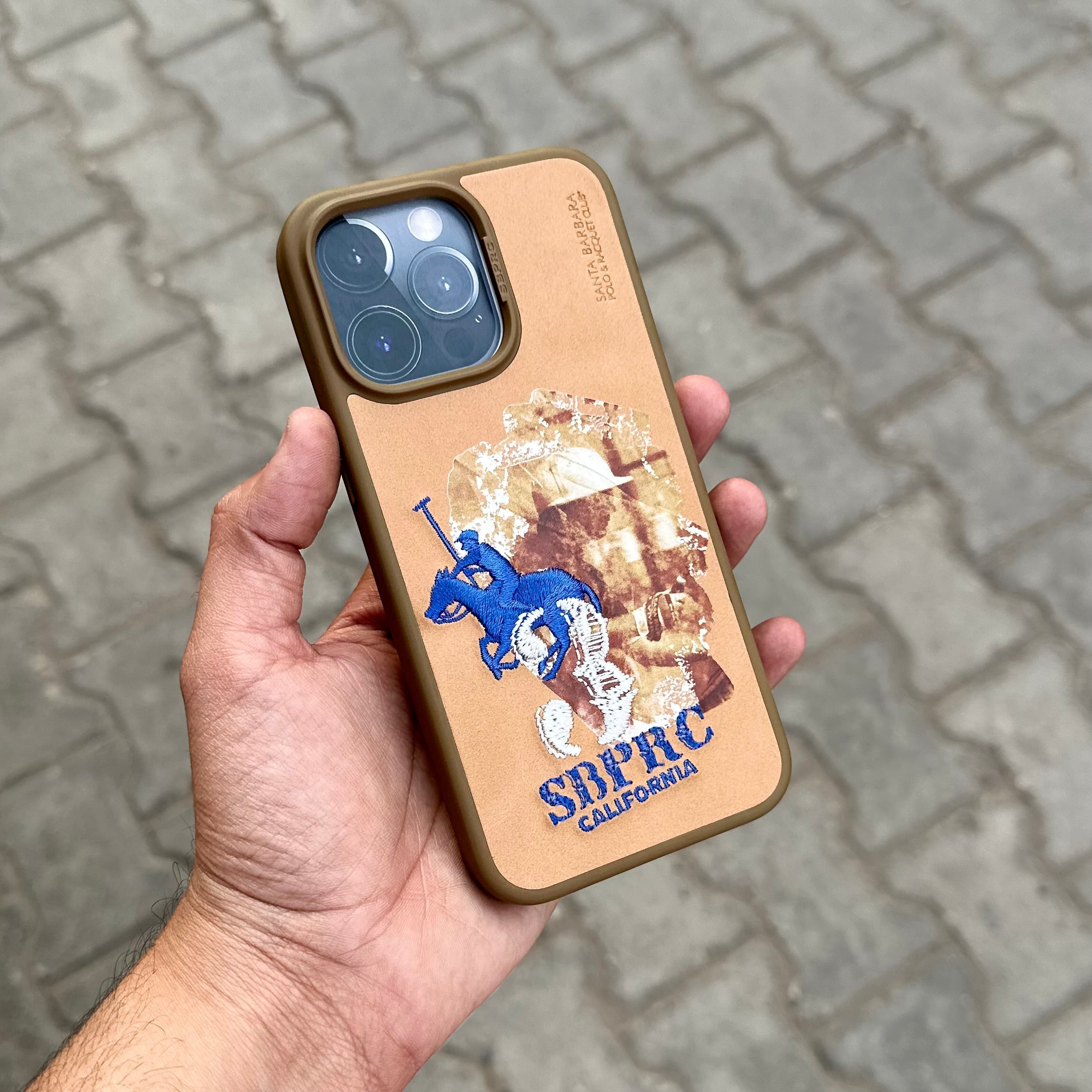 Santa Barbara Marcus -Brown ( No. 1712 ) Mobile Case by CoverMeUp - Style 2