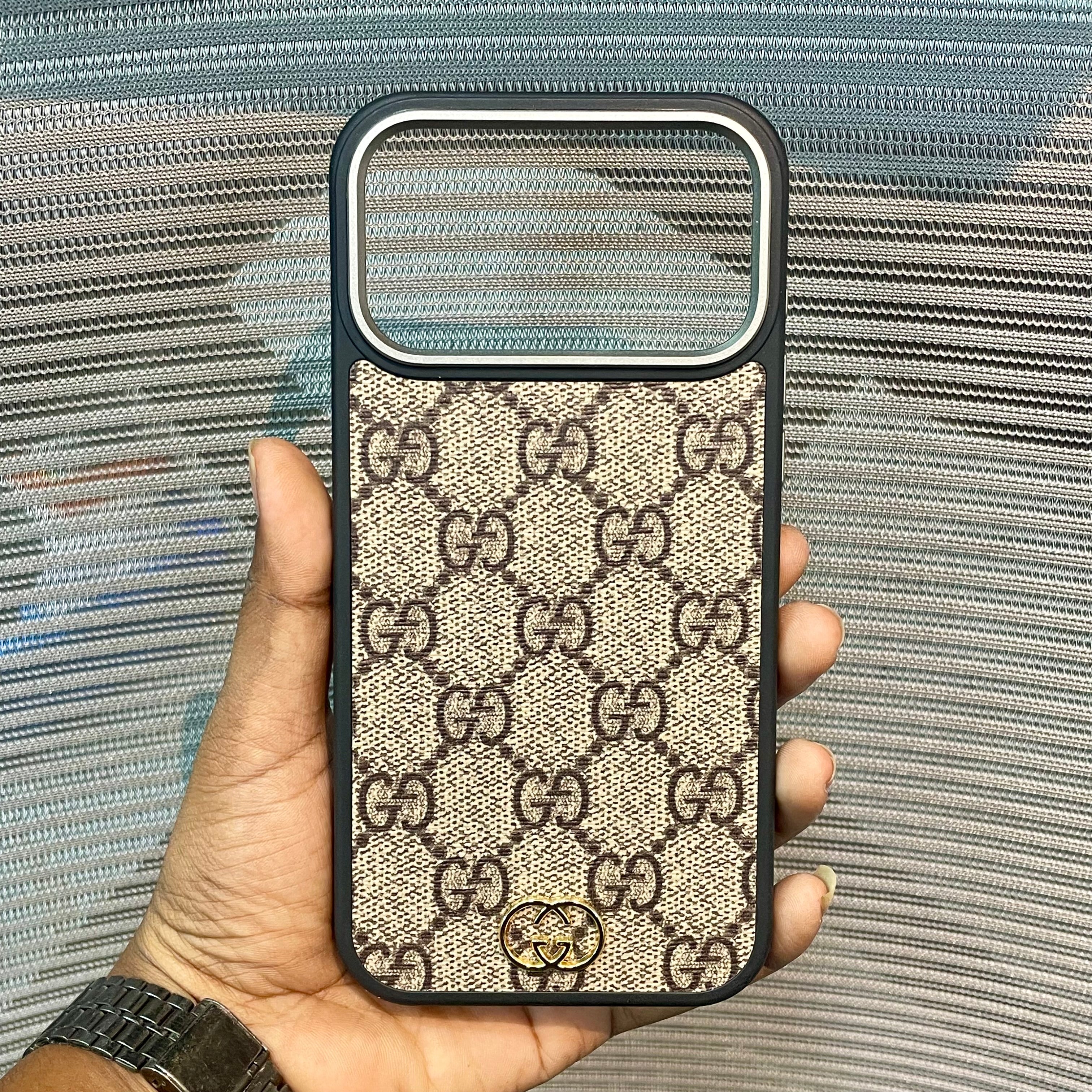 LogoLuxe Leather iPhone 17 Series Case