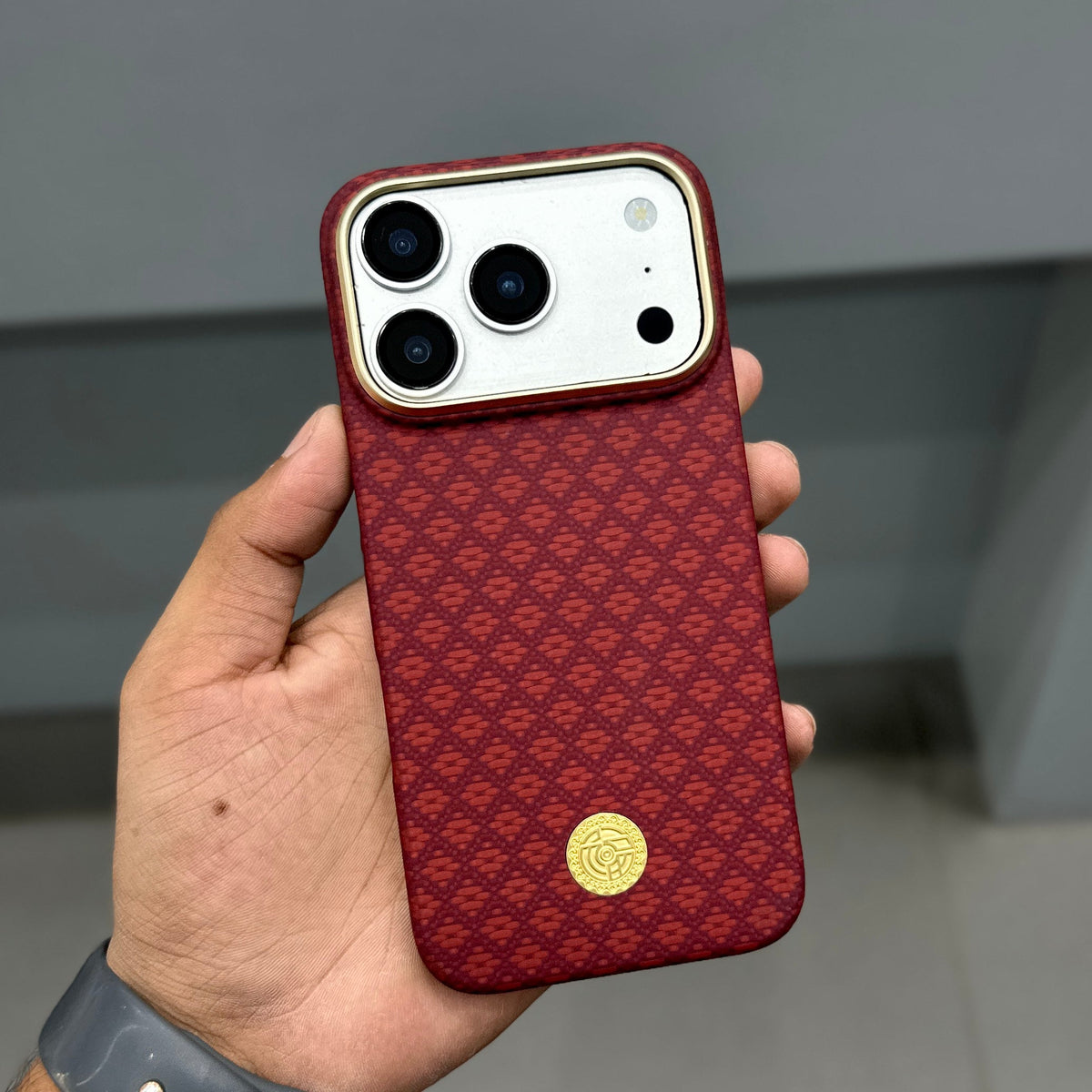BENKS ARMORG RID CASE - RED GOLD ( No. 4042 )