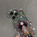 Protective Apple iPhone Back Cover - Electroplated Mirror Back Phone Case for iPhone - Style 4