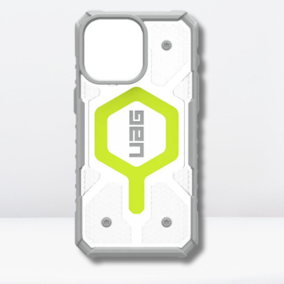 Light Rugged Protection Armor Case for iPhone | Neon Green